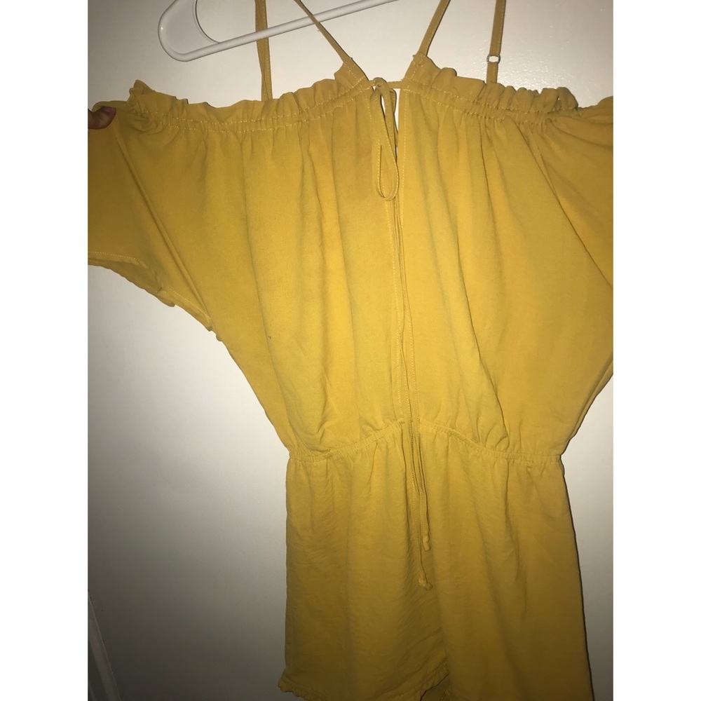 Yellow romper
